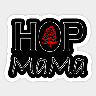 Beer Hop Mama Sticker